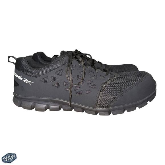 Reebok Work RB4038 Black Composite Toe Work Shoes Men’s 15W Slip-Resistant main image 12